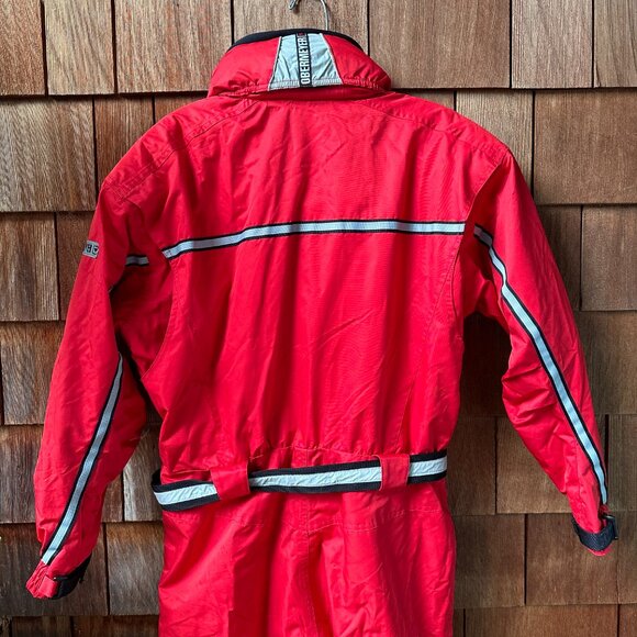 EUC Obermeyer Red/Black One Piece Velocity Shell Suit in Women's 12 Petite - Picture 13 of 15